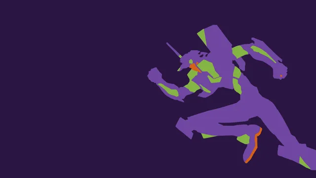 01 wallpaper: running unit01