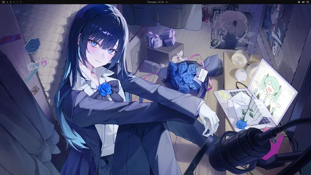 Empty desktop