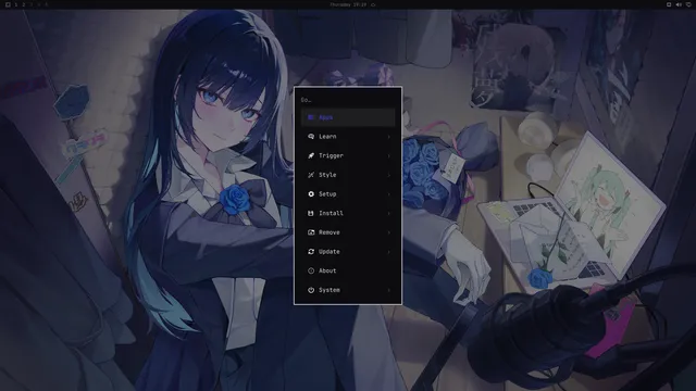 Omarchy menu