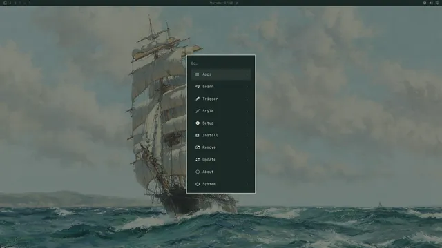 Omarchy menu