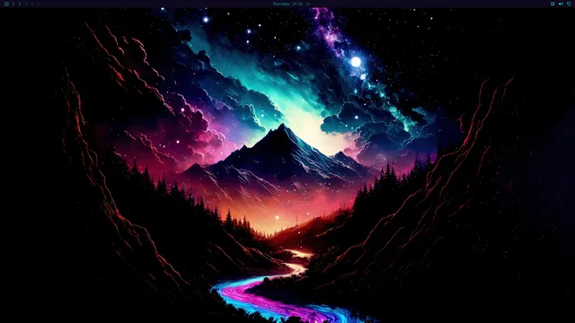 Empty desktop