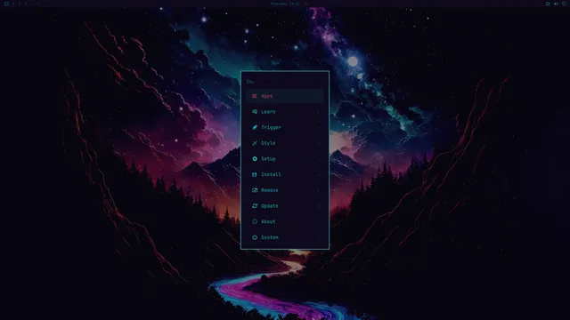 Omarchy menu