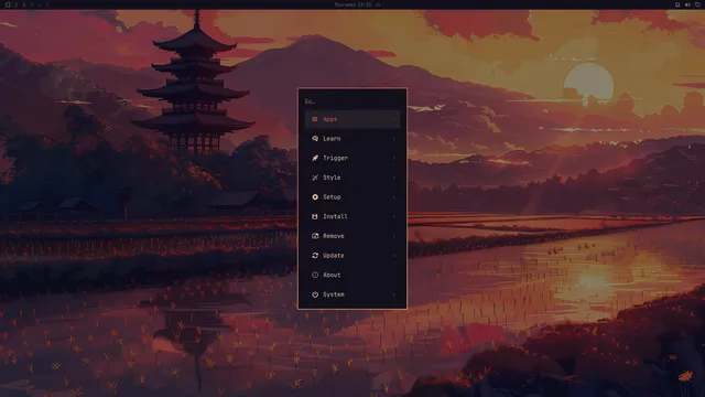Omarchy menu