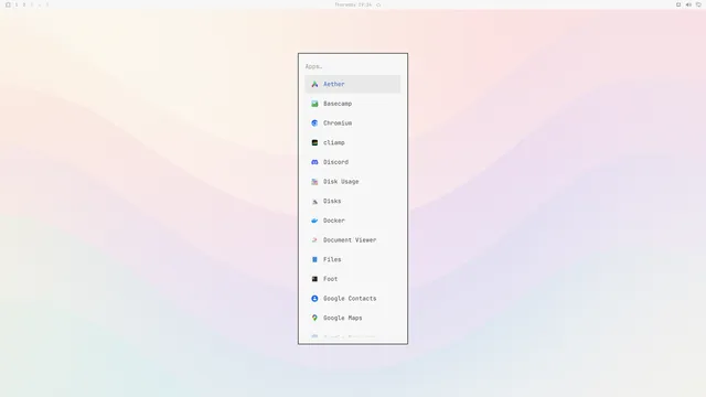 App launcher