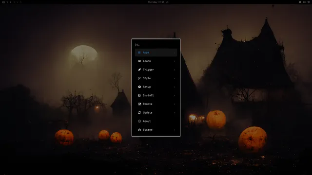 Omarchy menu