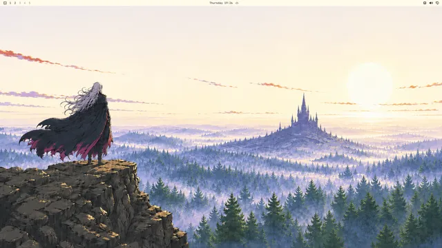 Empty desktop