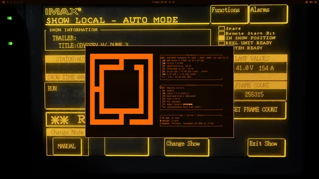 About window