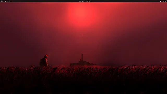 Empty desktop