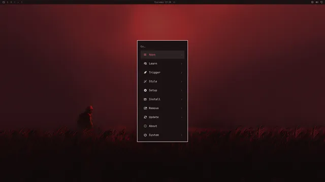 Omarchy menu