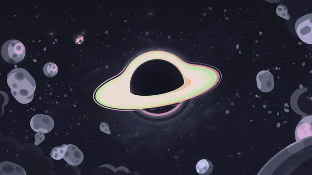 Ame Quattro wallpaper: 1black hole
