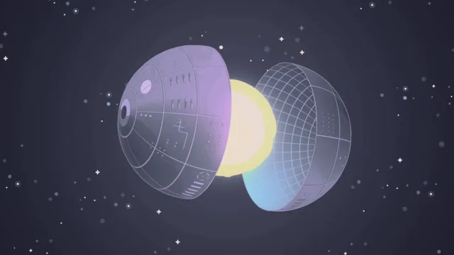 Ame Quattro wallpaper: dyson sphere 1 catppuccin mocha