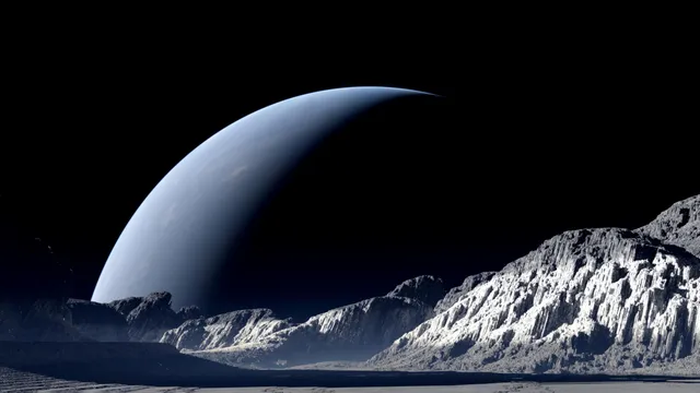 Ame Quattro wallpaper: earth from moon