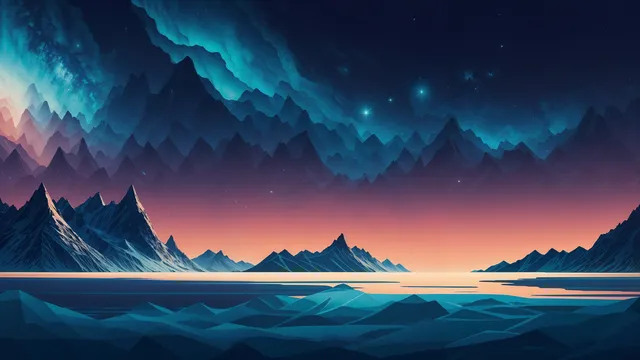 Ame Quattro wallpaper: fantasy mountain3