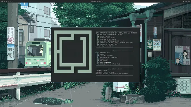 About window