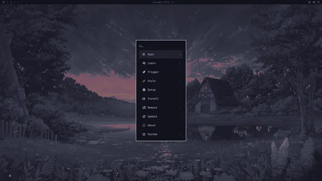 Omarchy menu