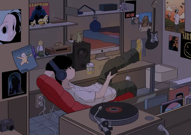 Amethyst wallpaper: hip hop lofi