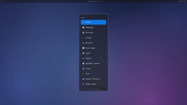 App launcher