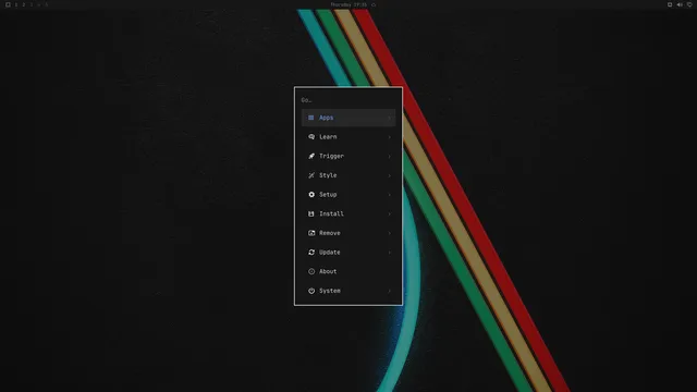Omarchy menu
