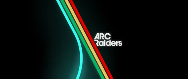 Arc Raiders wallpaper: arc glow text