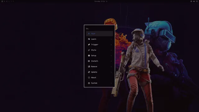 Omarchy menu