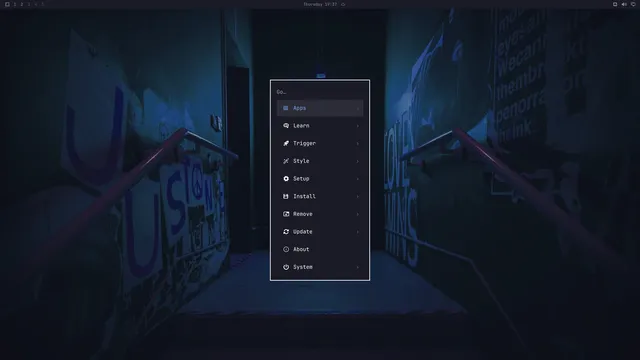 Omarchy menu