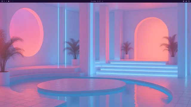Empty desktop