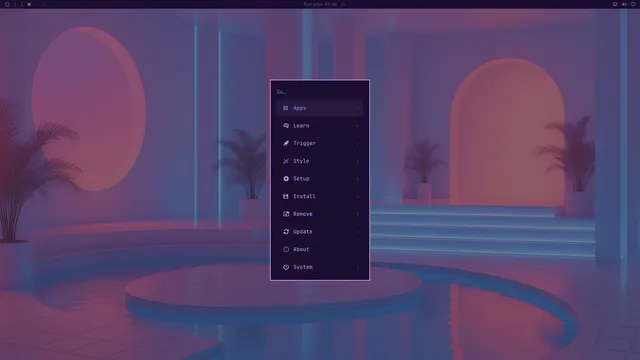 Omarchy menu