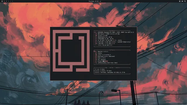 About window