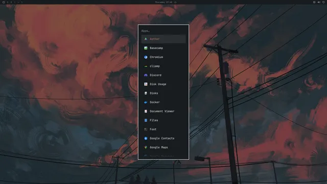 App launcher