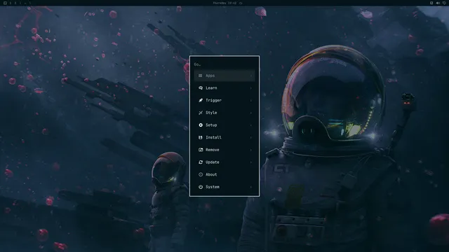 Omarchy menu