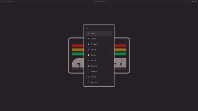 Omarchy menu