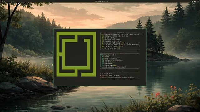 About window