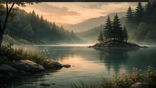 Empty desktop