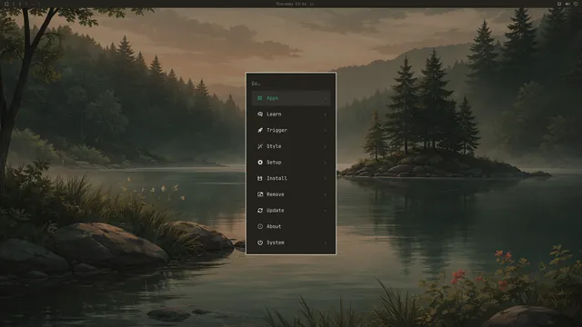 Omarchy menu