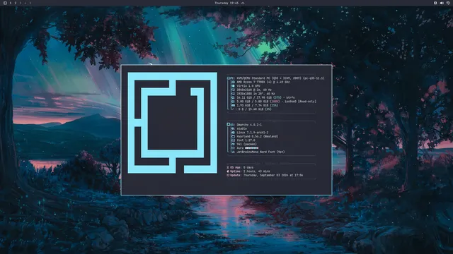 About window
