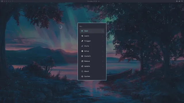 Omarchy menu