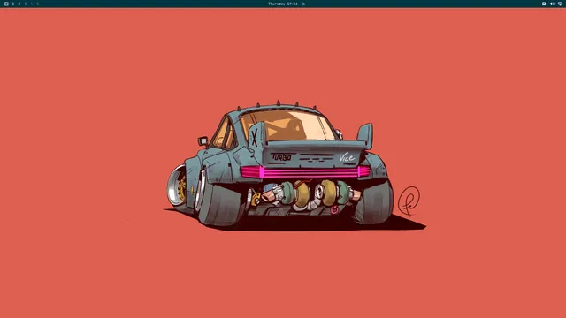 Empty desktop
