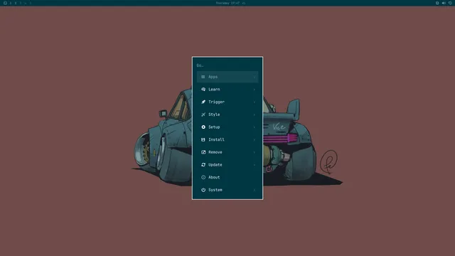 Omarchy menu