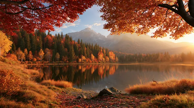 Autumn wallpaper: autumn landscape