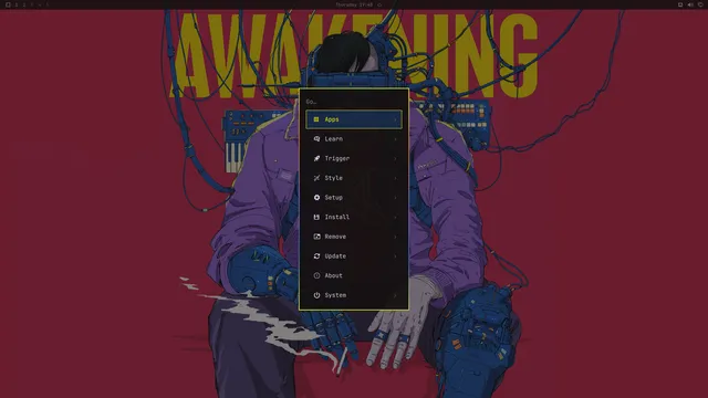 Omarchy menu