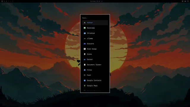 App launcher