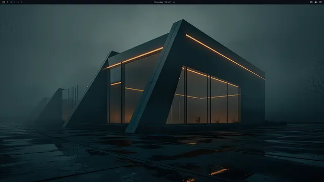 Empty desktop