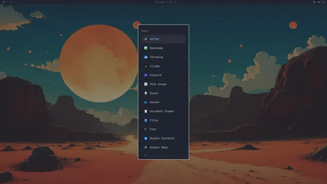 App launcher