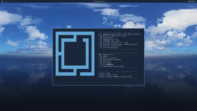 About window