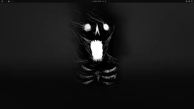 Empty desktop