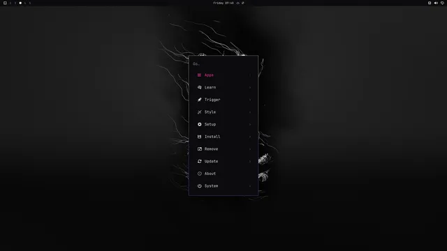 Omarchy menu