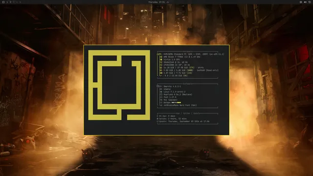 About window