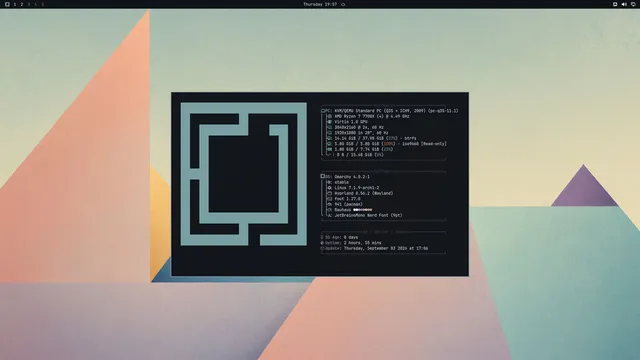 About window