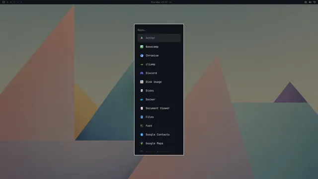 App launcher