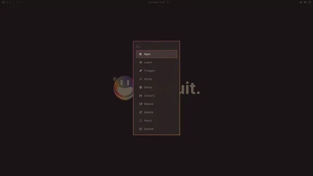 Omarchy menu